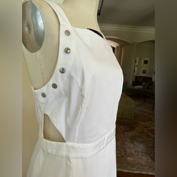 Heavy cotton with silver snaps dress - Picture 2 of 4